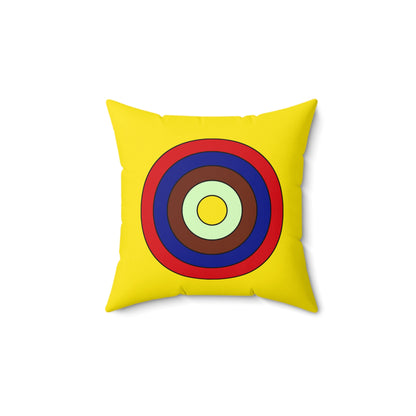 Ecuador Retro Target Cushion Pillow