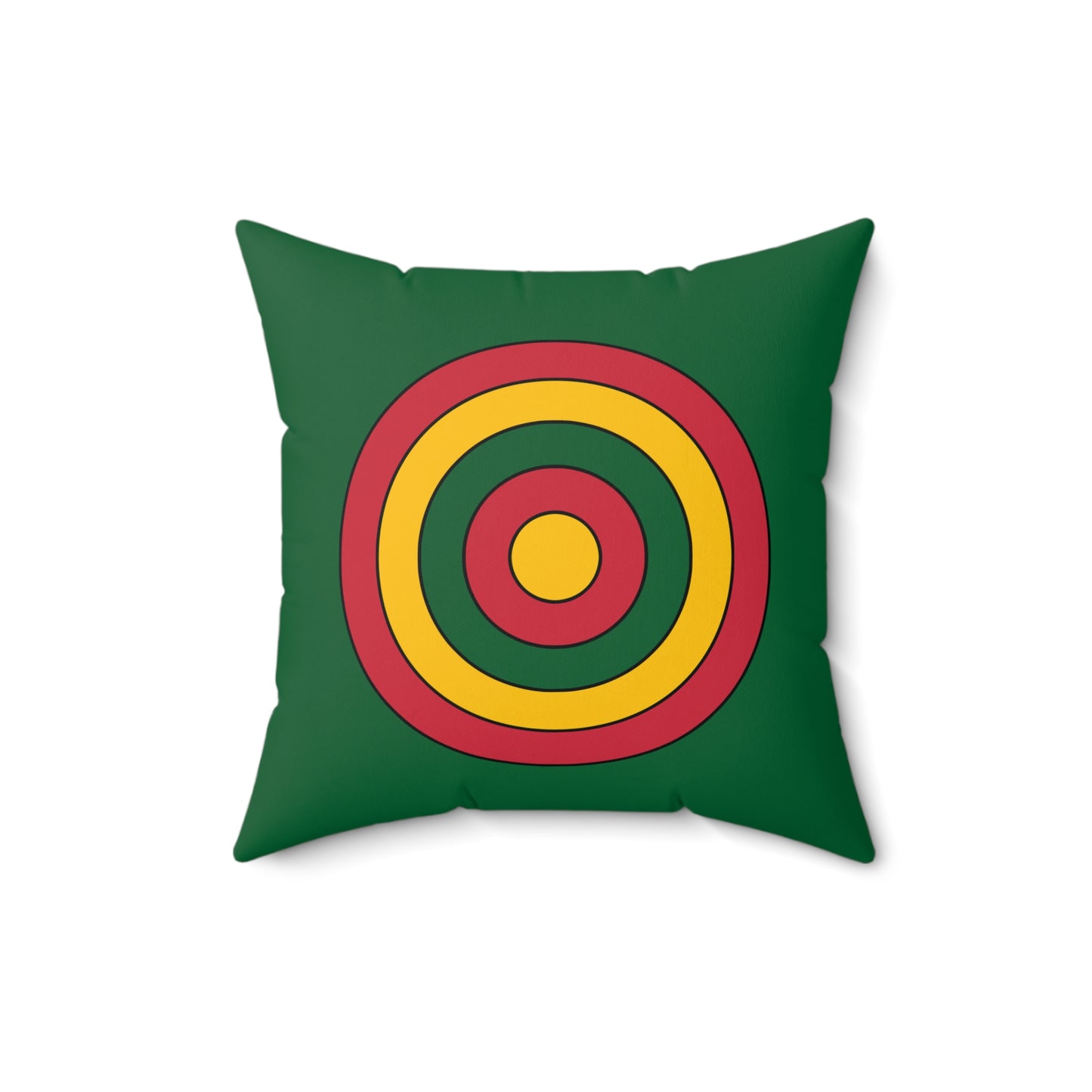 Mauritania Retro Target Cushion Pillow