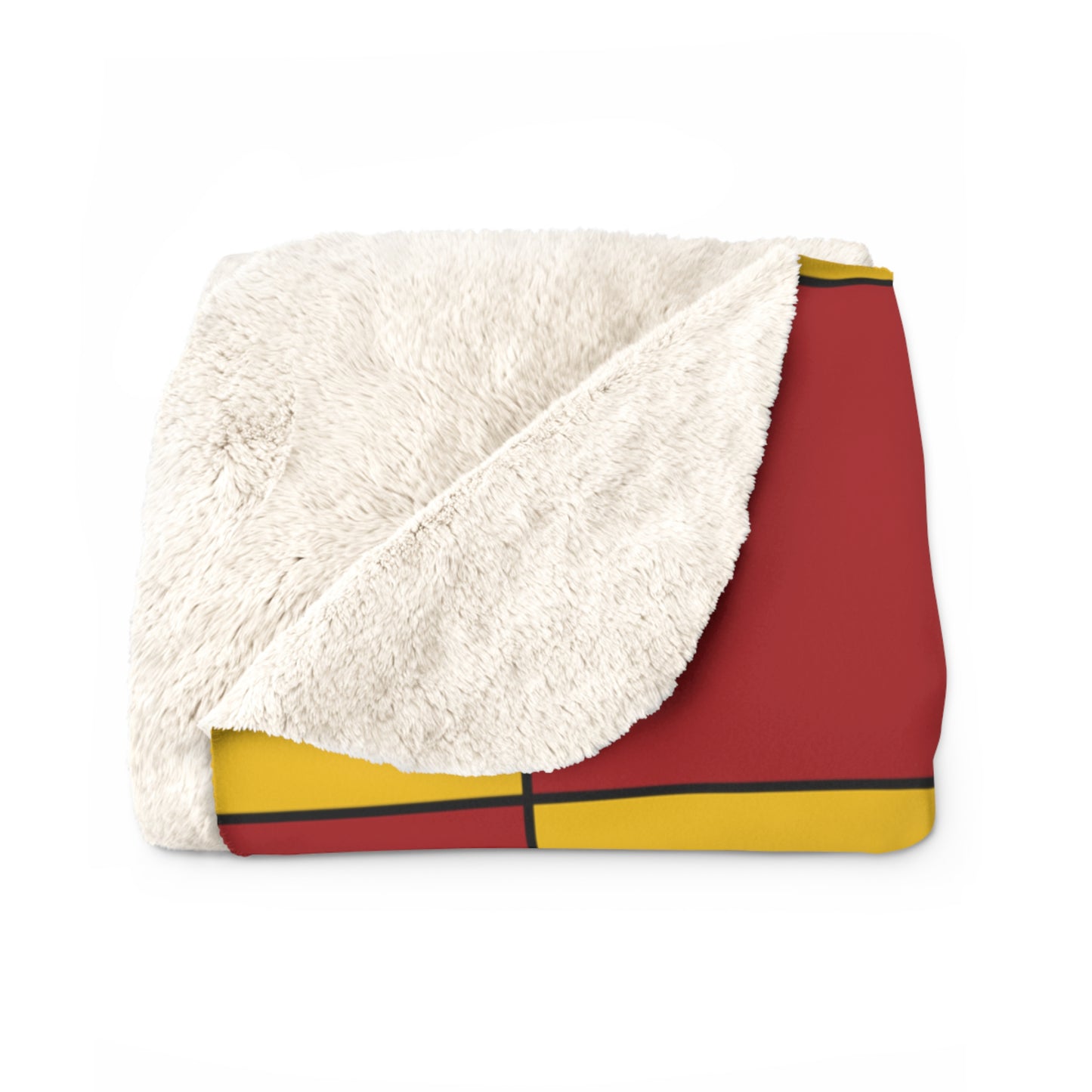 Spain Retro Check Blanket Throw
