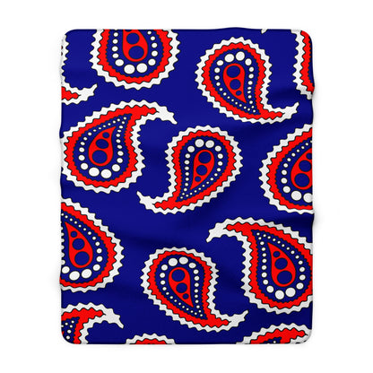 Australia Retro Paisley Blanket Throw