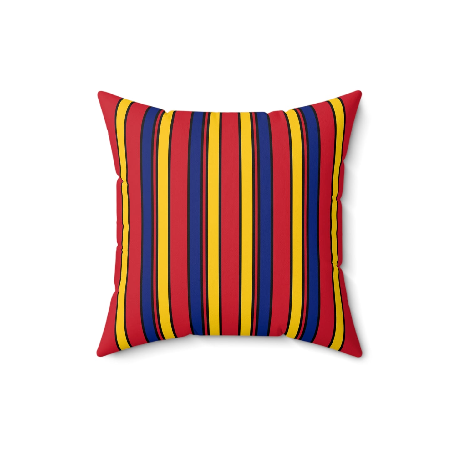 Venezuela Retro Stripes Cushion Pillow