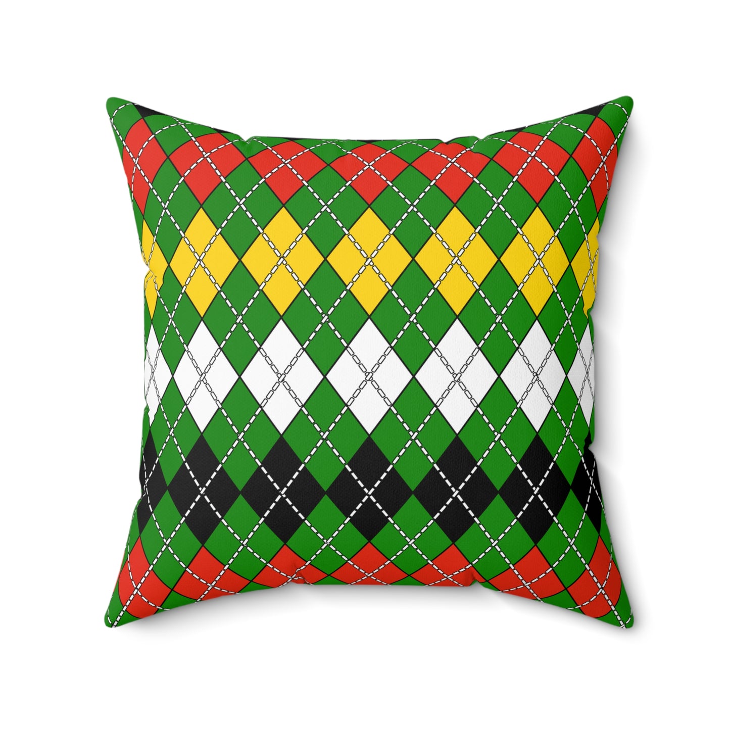 Dominica Retro Argyle Cushion Pillow