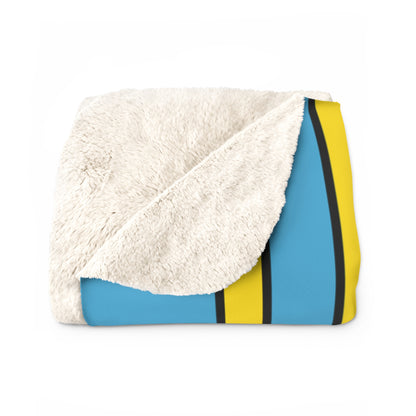 Palau Retro Stripes Blanket Throw