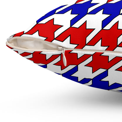Costa Rica Retro Houndstooth Cushion Pillow