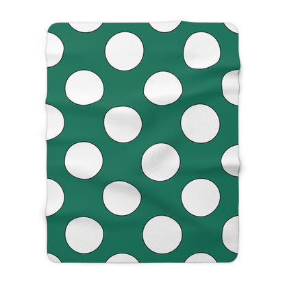 Macao Retro Polka Dots Blanket Throw