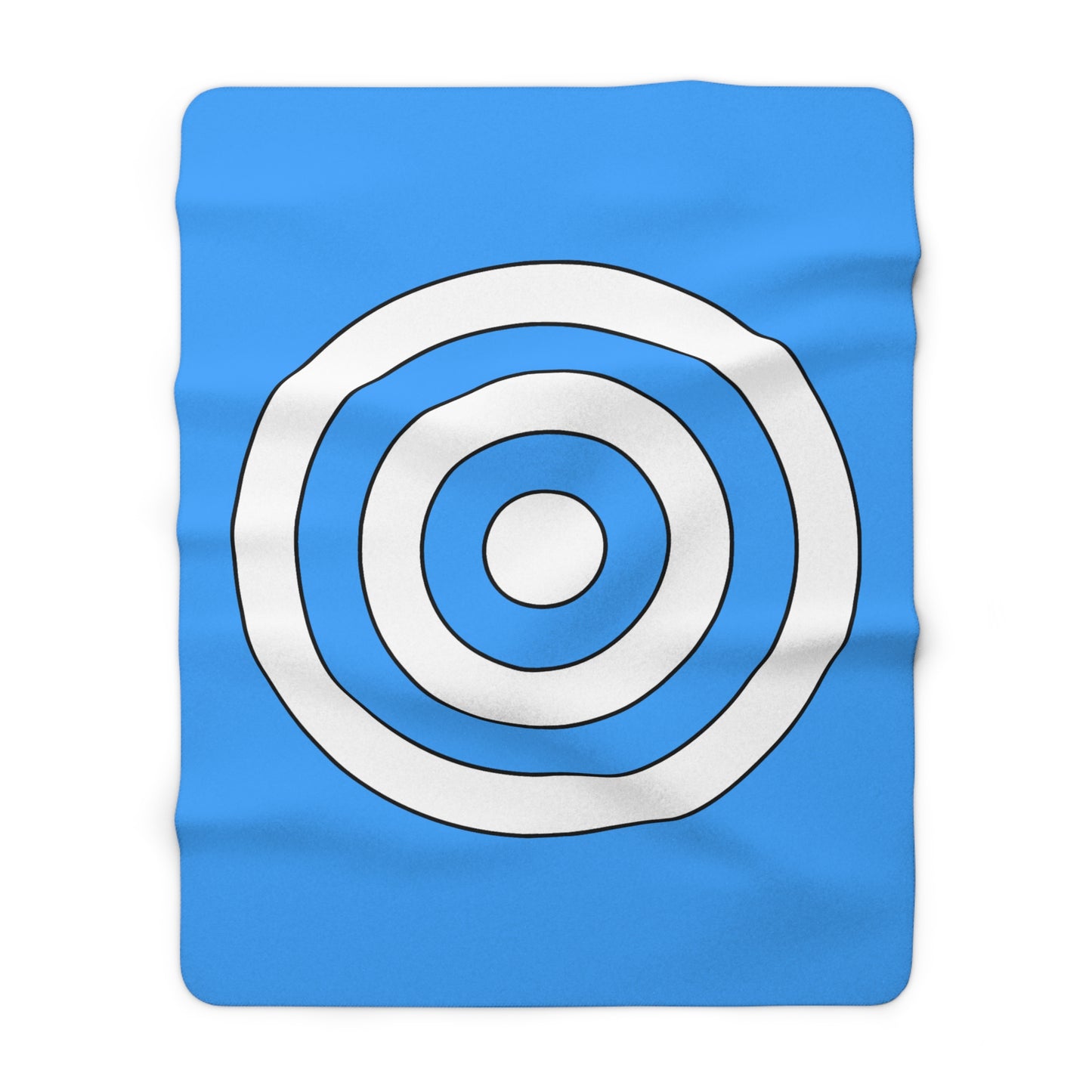 Somalia Retro Target Blanket Throw