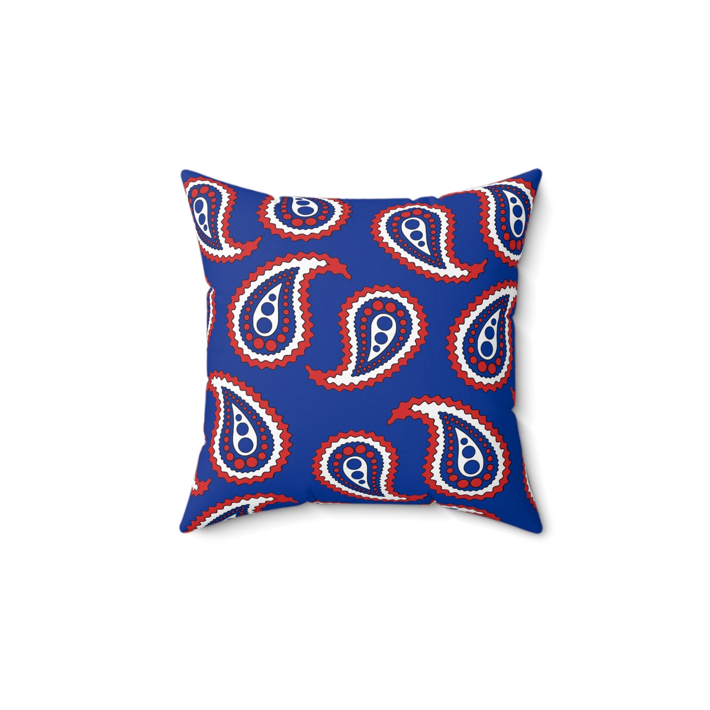 Iceland Retro Paisley Cushion Pillow