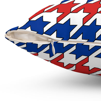 Faroe Islands Retro Houndstooth Cushion Pillow