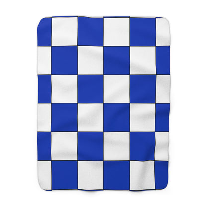 Israel Retro Check Blanket Throw