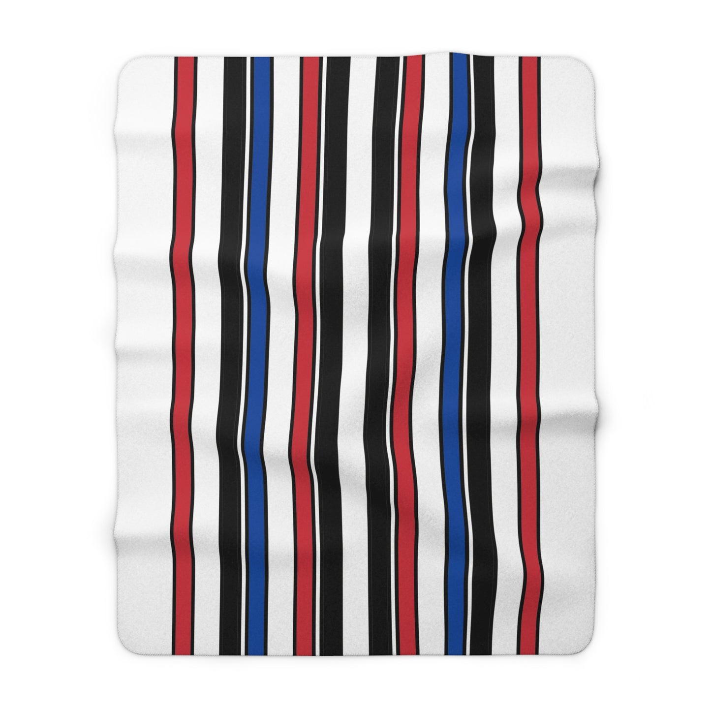 Republic Of Korea Retro Stripes Blanket Throw
