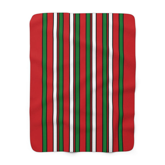 Belarus Retro Stripes Blanket Throw