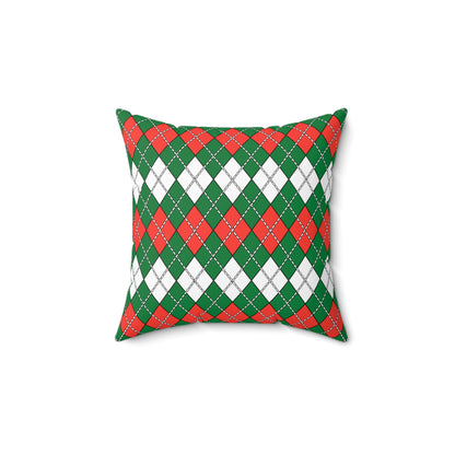 Madagascar Retro Argyle Cushion Pillow