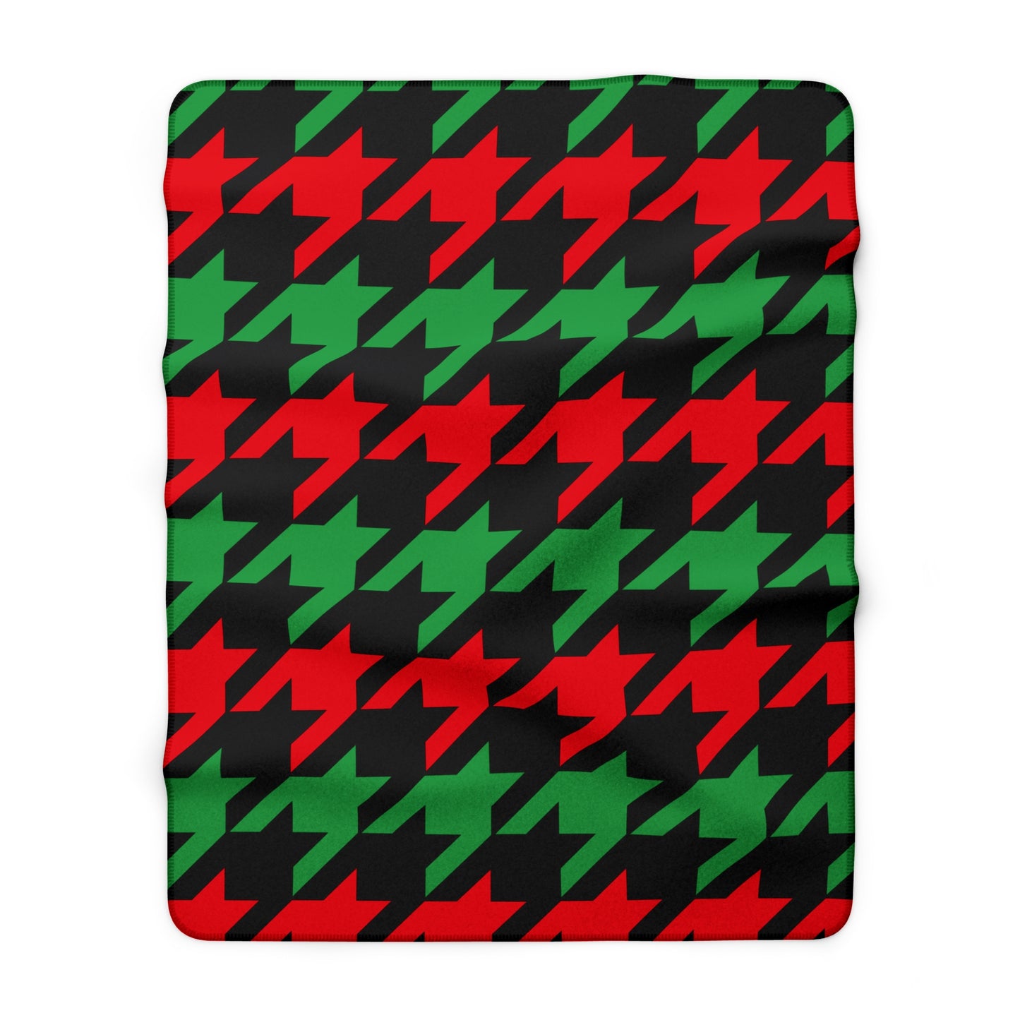 Libya Retro Houndstooth Blanket Throw