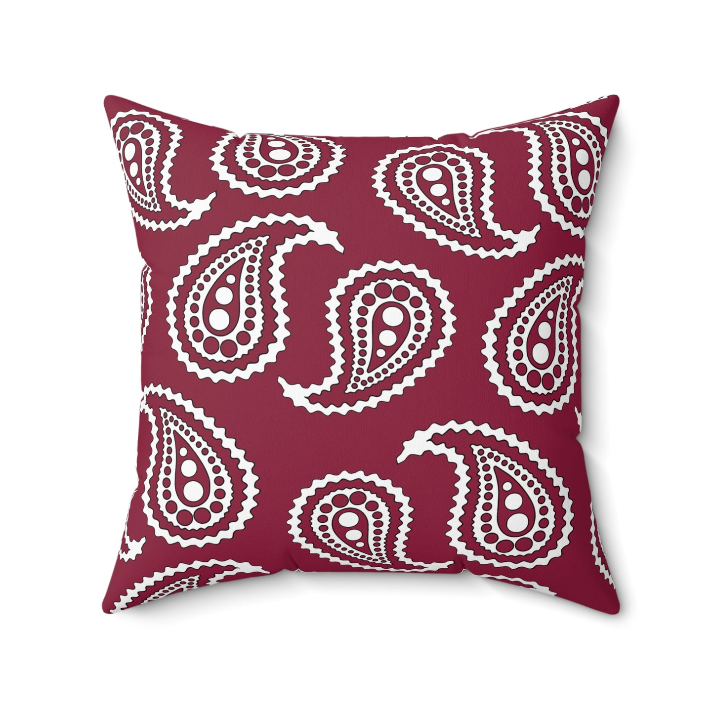 Qatar Retro Paisley Cushion Pillow