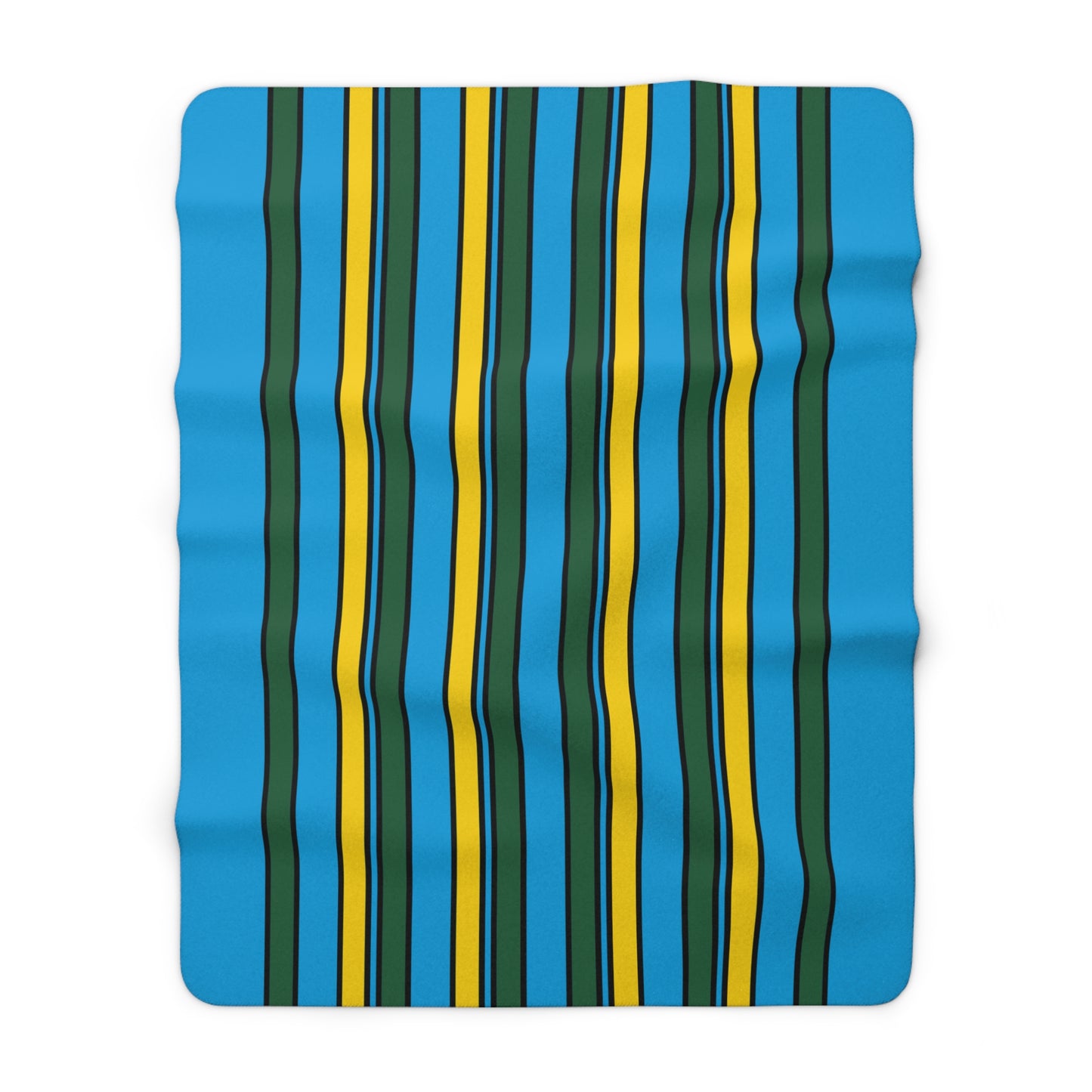 Rwanda Retro Stripes Blanket Throw