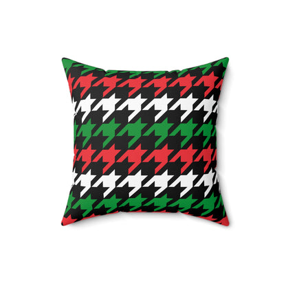 Palestine Retro Houndstooth Cushion Pillow