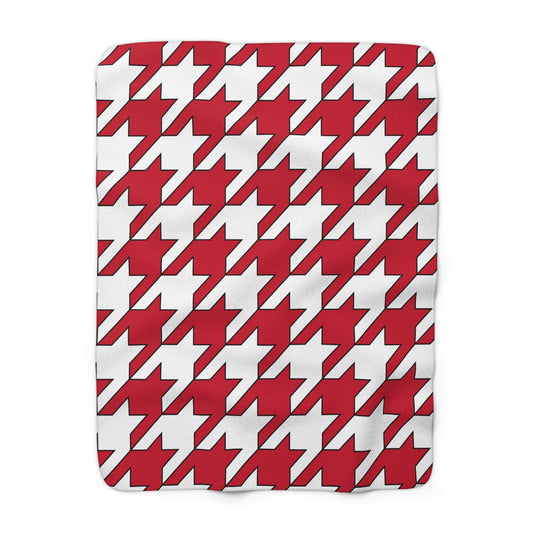 Austria Retro Houndstooth Blanket Throw