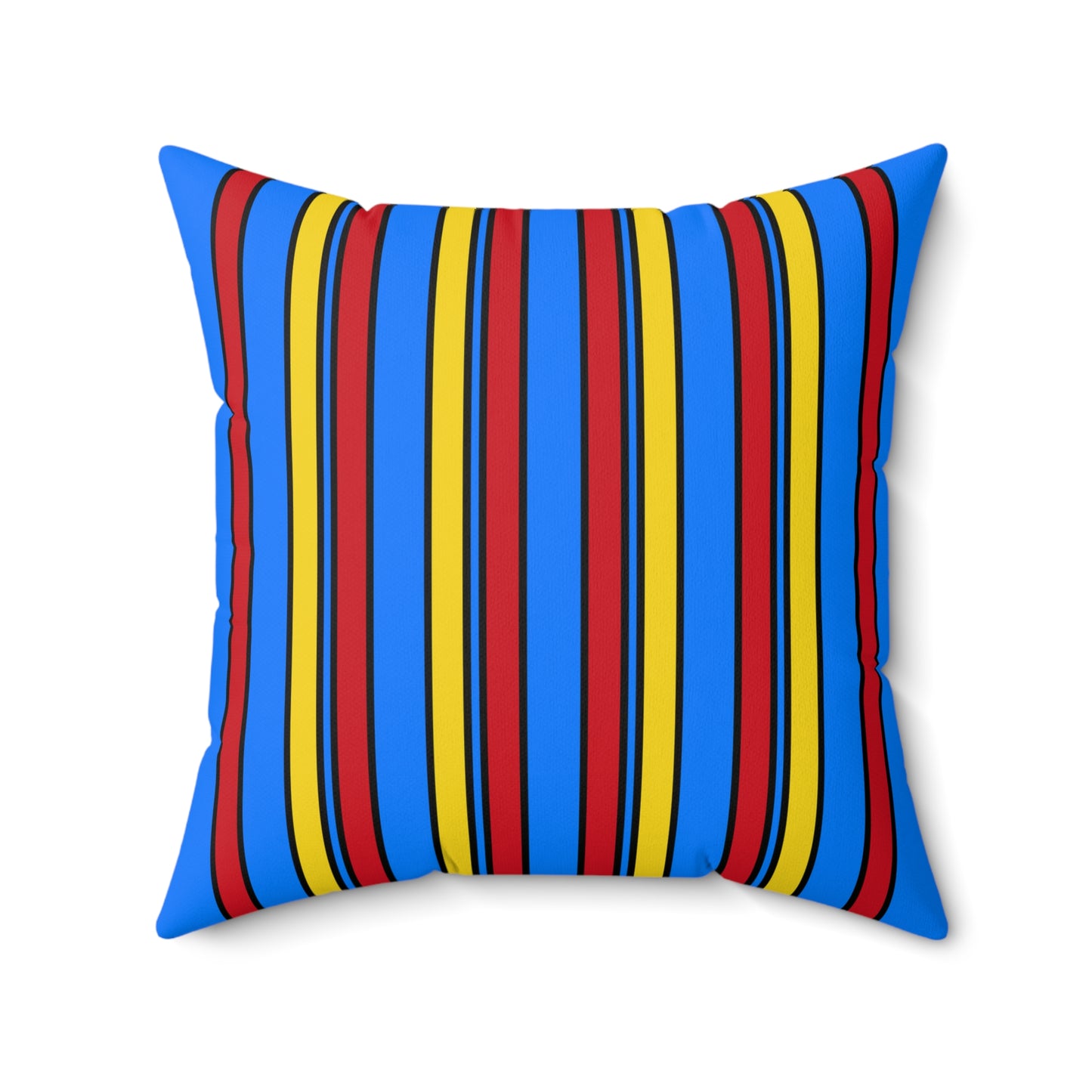 Democratic Republic of the Congo Retro Stripes Cushion Pillow