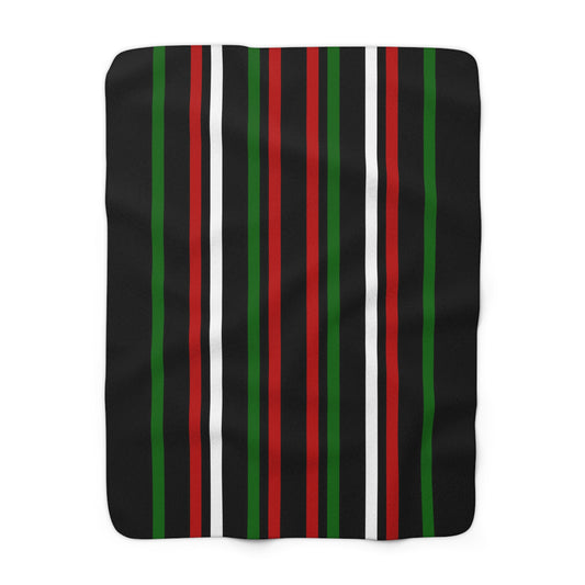Kenya Retro Stripes Blanket Throw