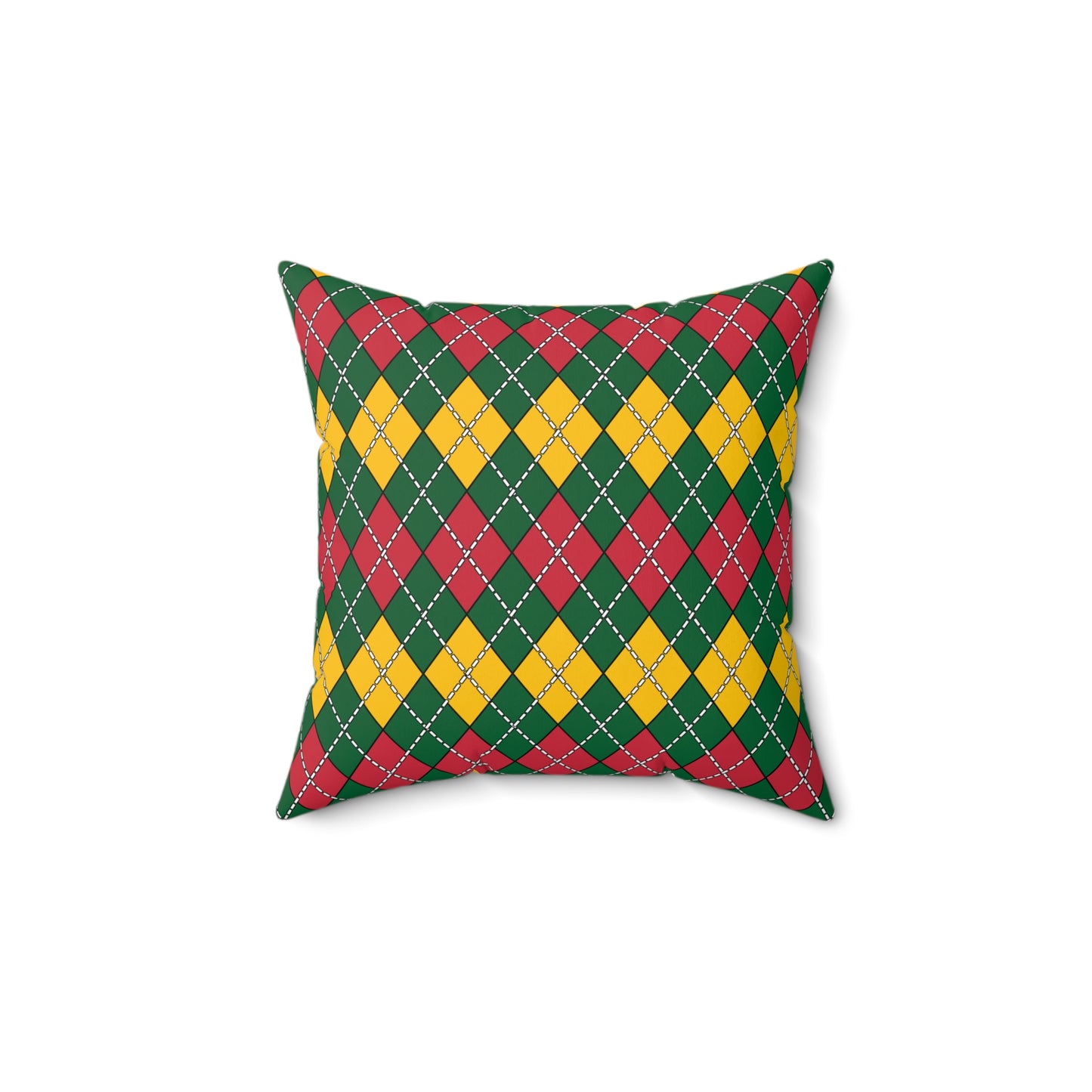 Mauritania Retro Argyle Cushion Pillow
