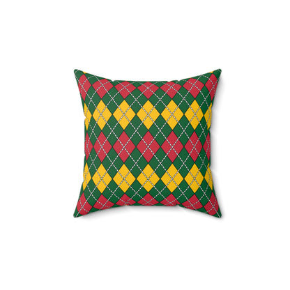 Mauritania Retro Argyle Cushion Pillow