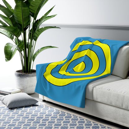 Aruba Retro Target Blanket Throw