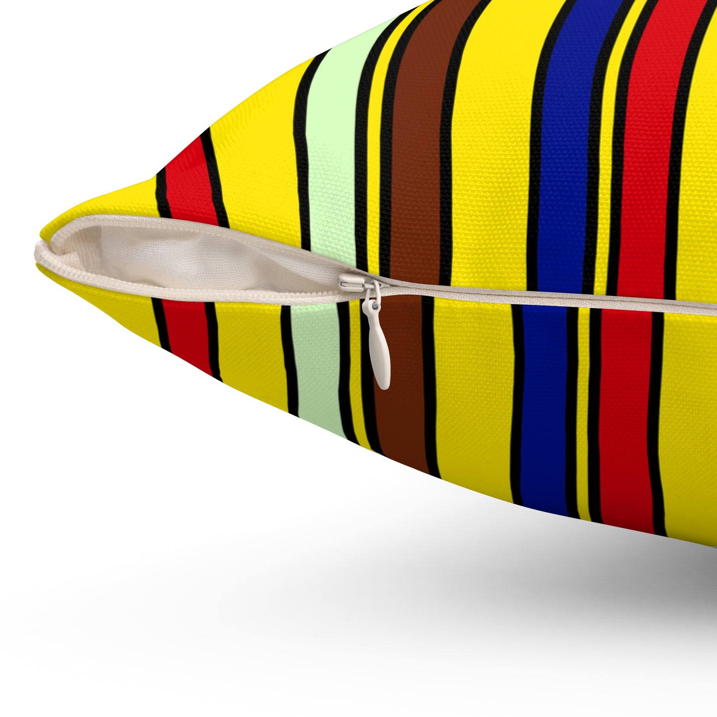 Ecuador Retro Stripes Cushion Pillow