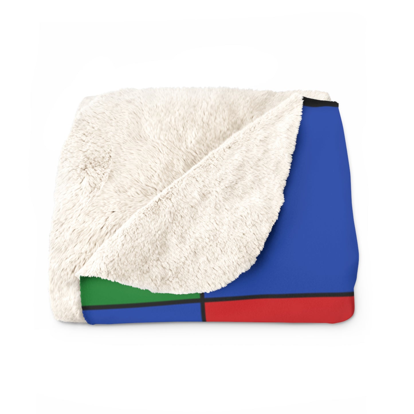 South Sudan Retro Check Blanket Throw
