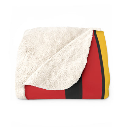 Timor Leste Retro Stripes Blanket Throw