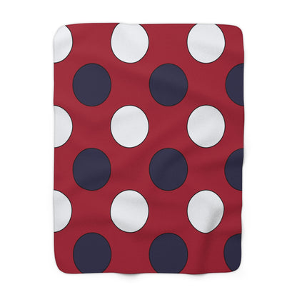 Thailand Retro Polka Dots Blanket Throw