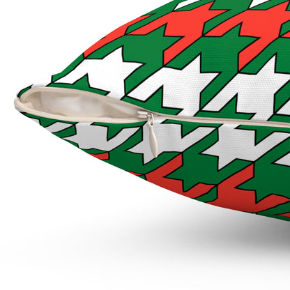 Madagascar Retro Houndstooth Cushion Pillow