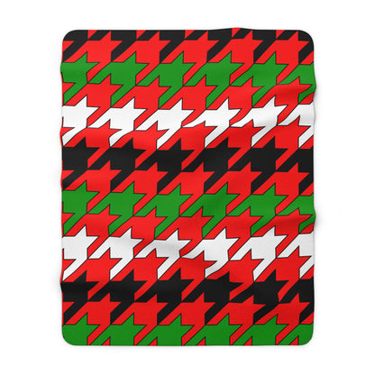Jordan Retro Houndstooth Blanket Throw