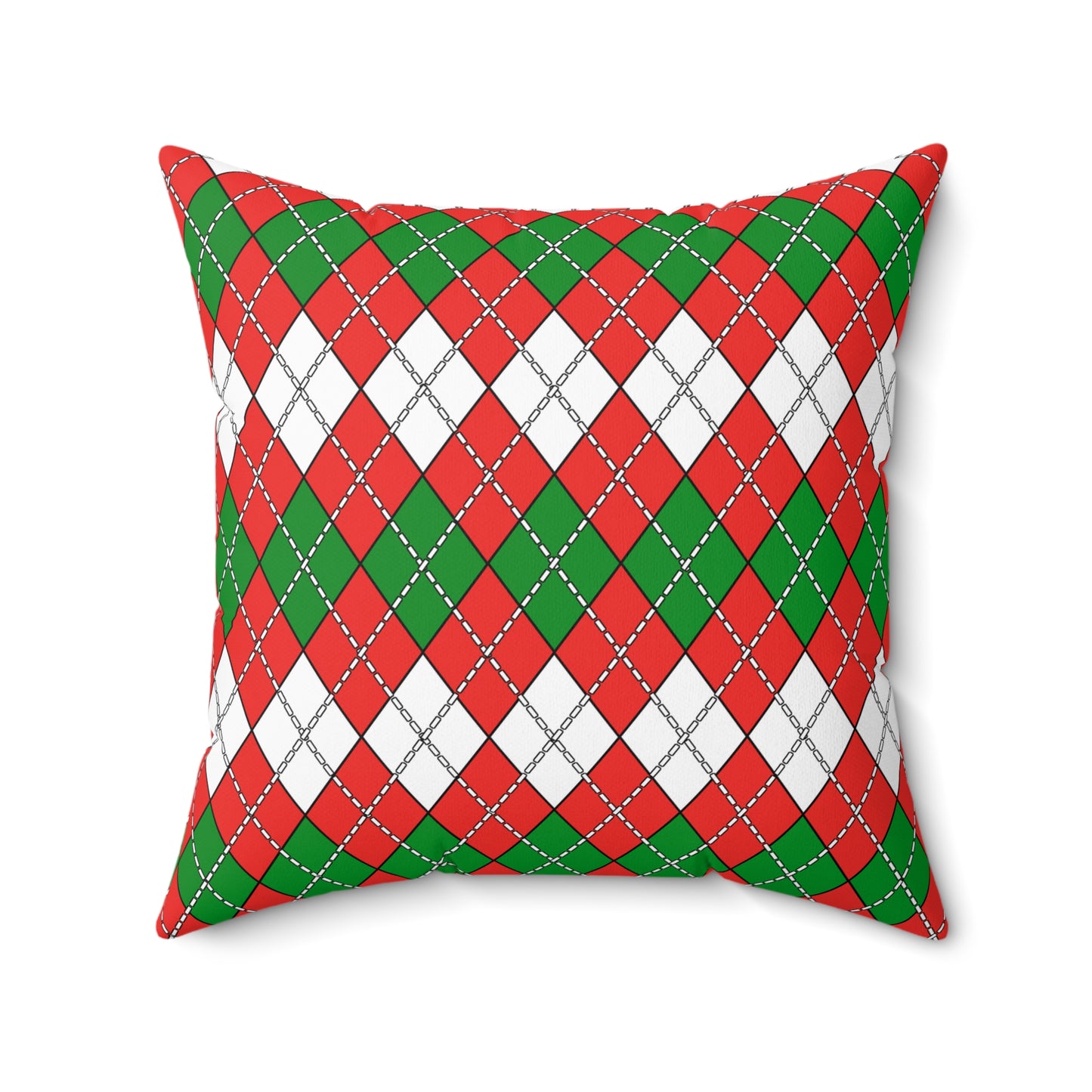 Oman Retro Argyle Cushion Pillow