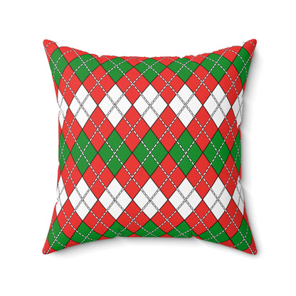 Oman Retro Argyle Cushion Pillow