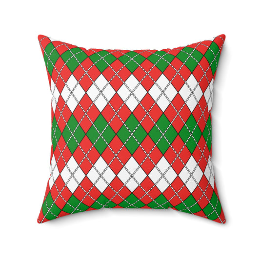 Oman Retro Argyle Cushion Pillow
