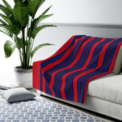 Samoa Retro Stripes Blanket Throw