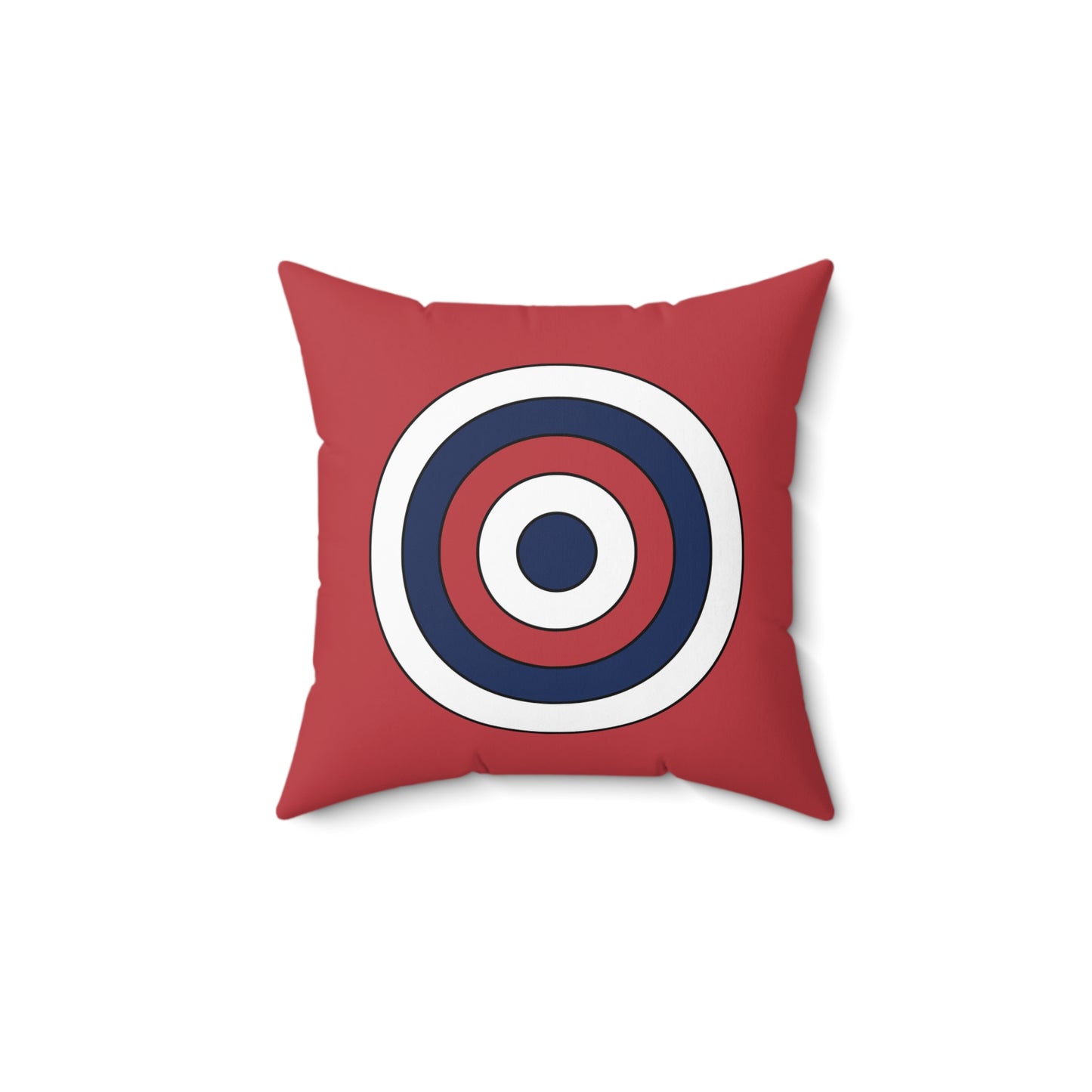 United States of America (USA) Retro Target Cushion Pillow