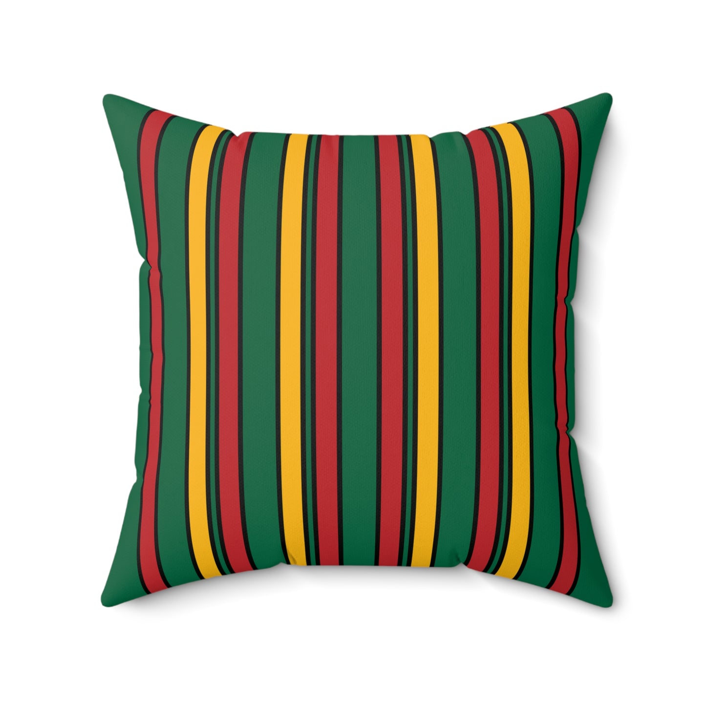 Lithuania Retro Stripes Cushion Pillow
