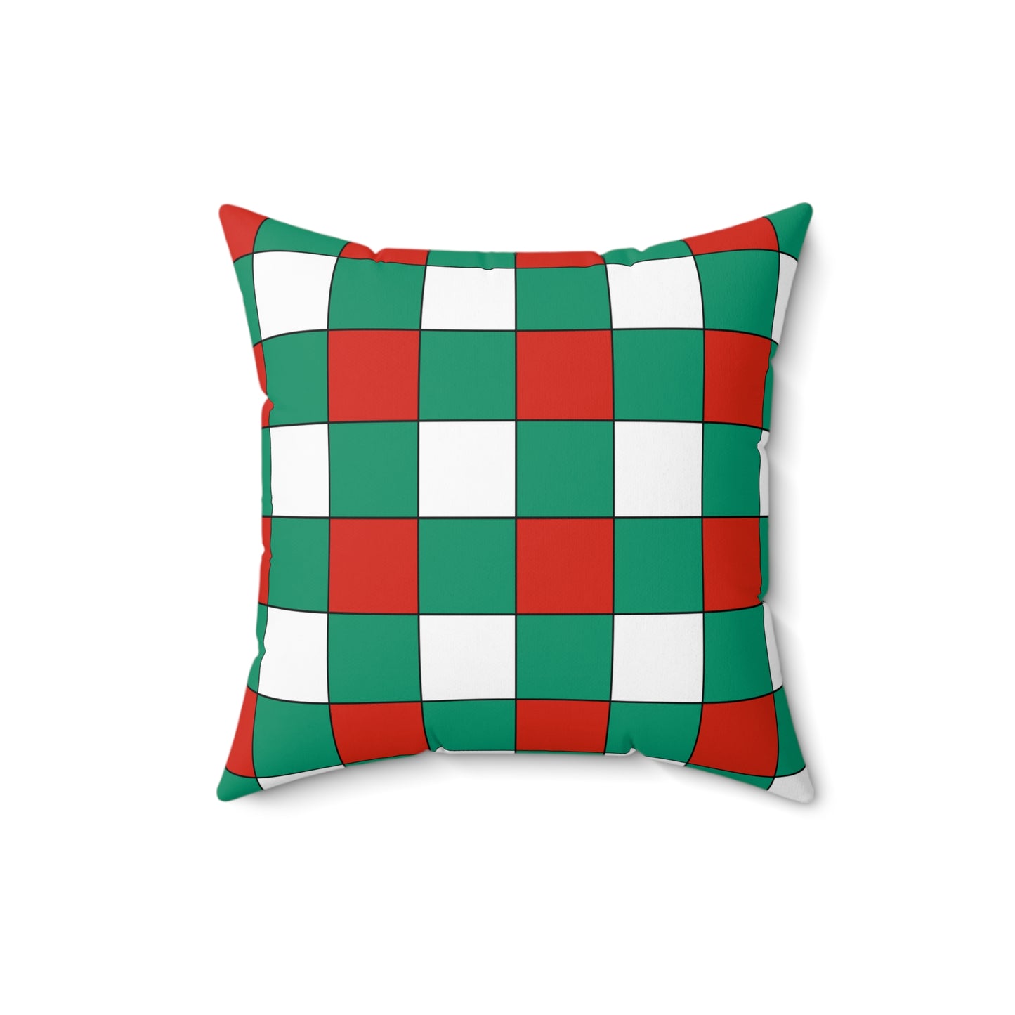 Bulgaria Retro Check Cushion Pillow
