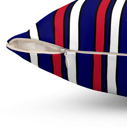 Cook Islands Retro Stripes Cushion Pillow