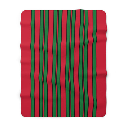 Maldives Retro Stripes Blanket Throw