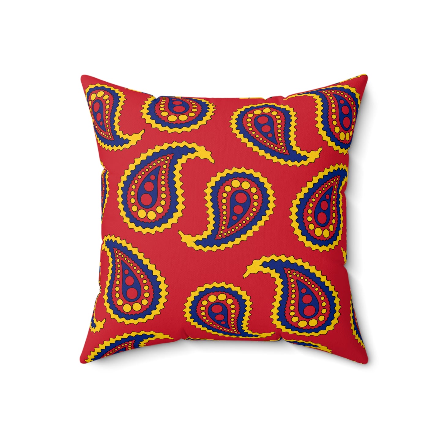 Venezuela Retro Paisley Cushion Pillow