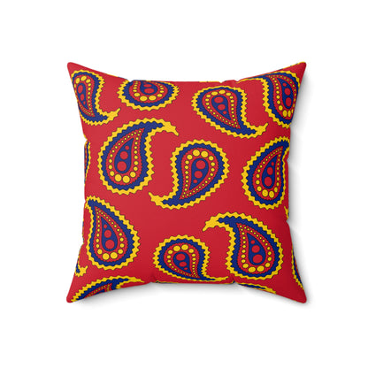 Venezuela Retro Paisley Cushion Pillow