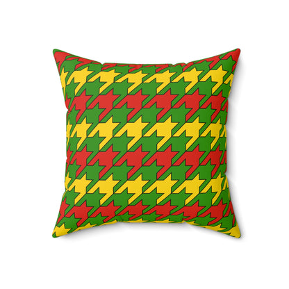 Benin Retro Houndstooth Cushion Pillow