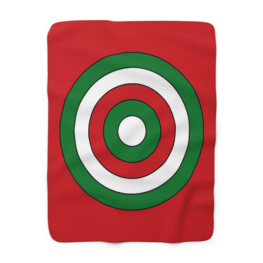 Belarus Retro Target Blanket Throw