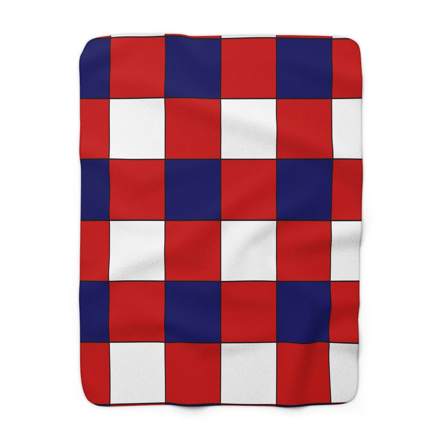Malaysia Retro Check Blanket Throw