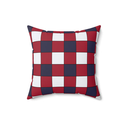 Thailand Retro Check Cushion Pillow