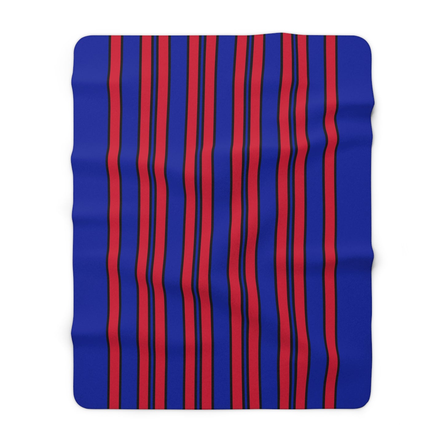 Haiti Retro Stripes Blanket Throw