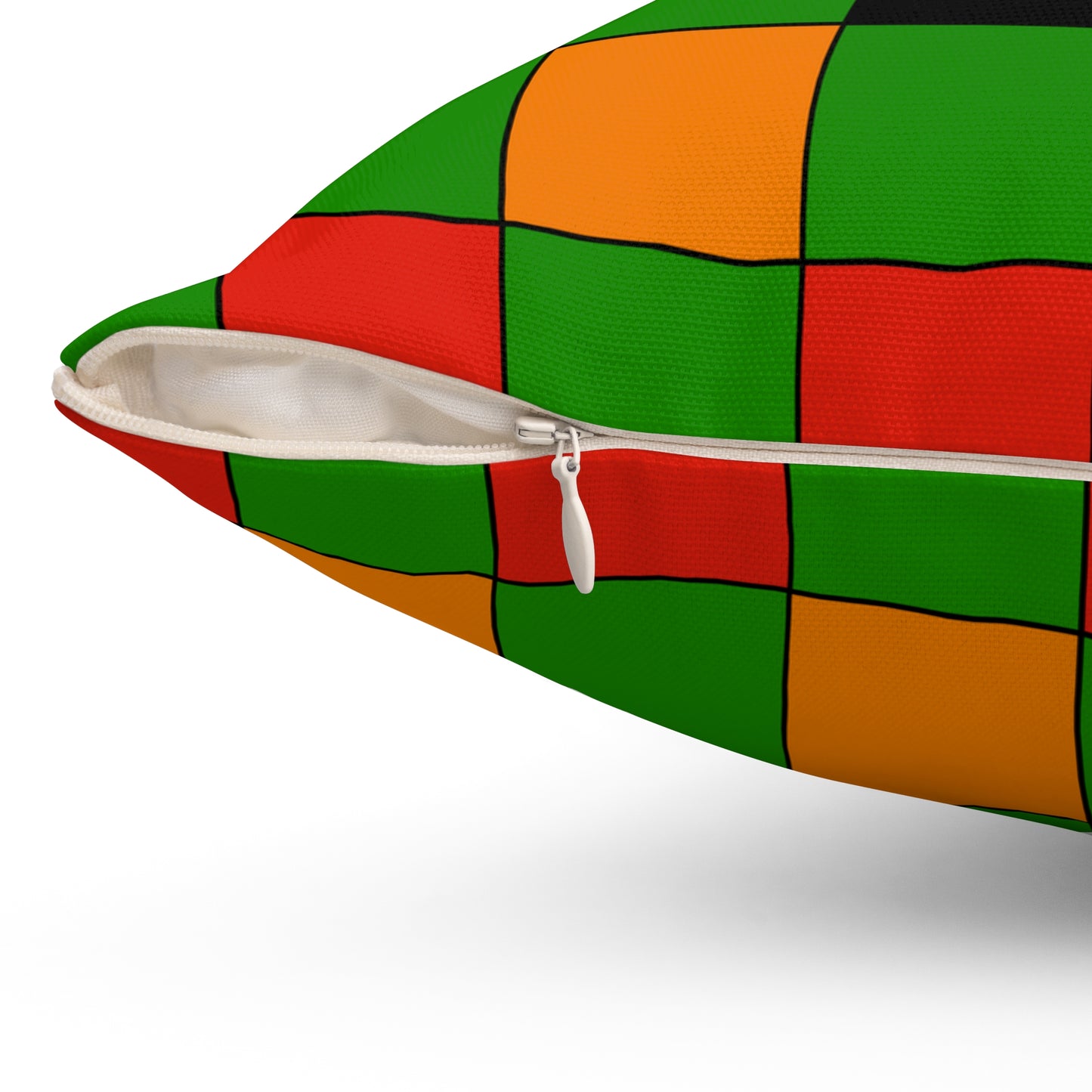 Zambia Retro Check Cushion Pillow