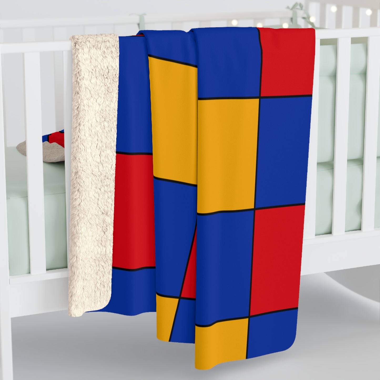 Armenia Retro Check Blanket Throw